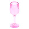 5Pcs 1:12 Doll Houses Colorful Wine Glass Cup Goblet Bar Drinking Miniature