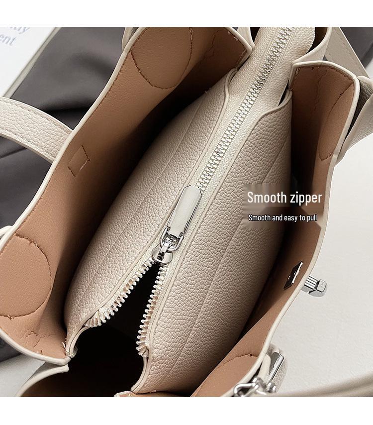 2025 Frühling/Sommer Damen Stilvolle Koreanische Bucket Bag – Vielseitige Lässige Schulter- & Umhängetasche