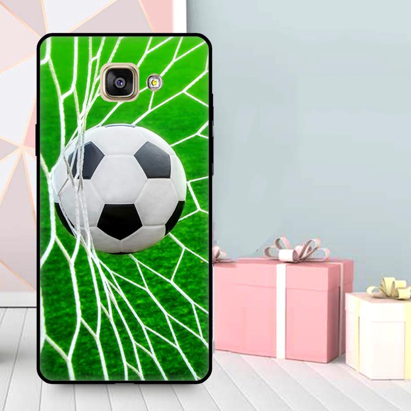 Custodia per Pallone da Calcio per Samsung Galaxy J3 J5 J7 J1 2016 A3 A5 2017 J4 J6 J8 A7 A9 A6 A8 Plus 2018 Cover