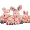 Adorable Pudding Rabbit Plush Toy - White Rabbit Comfort Doll & Sleep Companion Gift for Girls