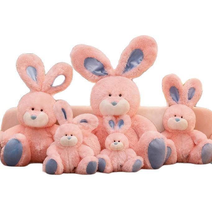 Adorable Pudding Rabbit Plush Toy - White Rabbit Comfort Doll & Sleep Companion Gift for Girls