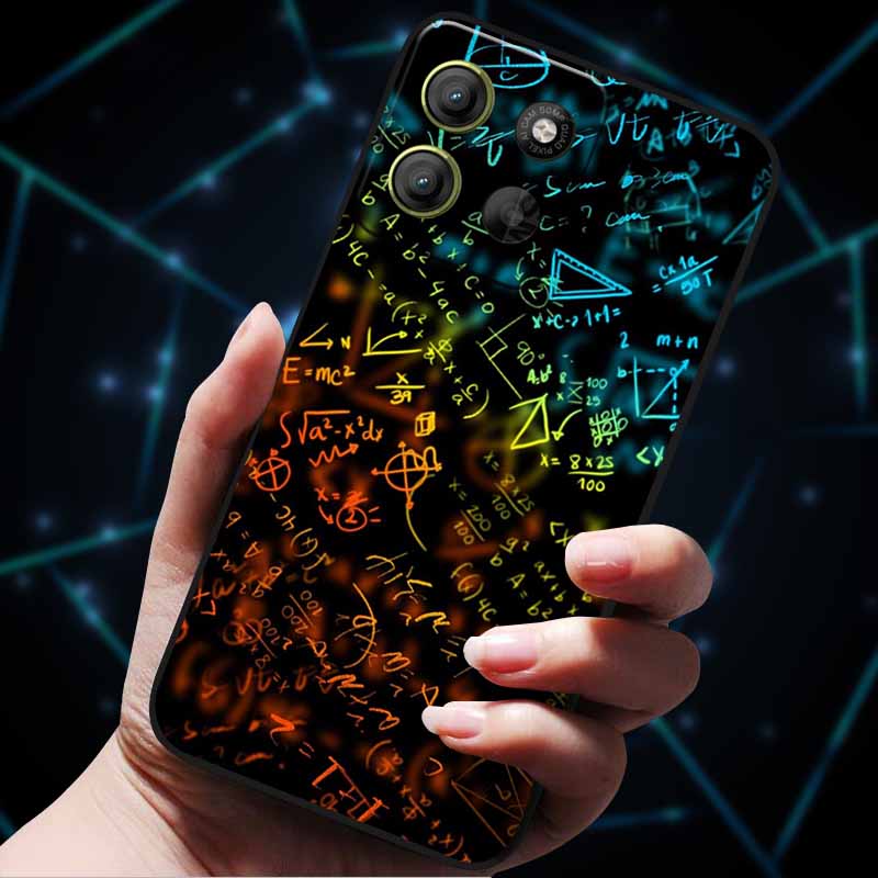 For Moto G15 4G Case Painted Cats Soft Silicone Lovely Back Case for Motorola Moto G15 Power G 15 Phone Cover MotoG15 etui Funda