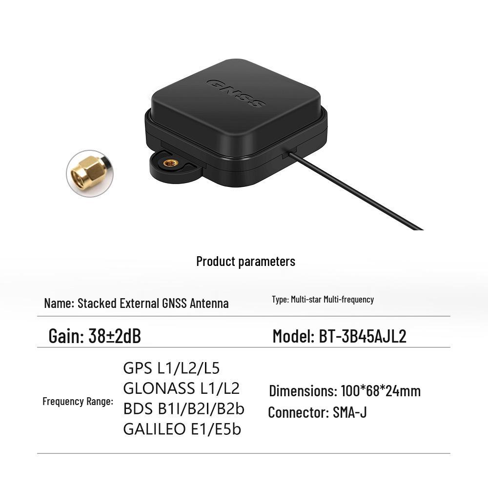 North Sky GPS BeiDou Tri-Star Six-Frequency GNSS Antenna L1/L2/L5 Replacement for ANN-MB-00 BT-3B45AJL2