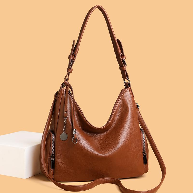 Large Capacity Women Shoulder Tote Bag Pu Leather Hand Bags for Women 2026 Designer Daily Commuting Handbags HIgh Quality Sac