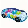 360° Rotating Transparent Car Toy Car, Colorful Lights, Cool Music, As Christmas Gift, Birthday Gift, Halloween Gift, Without Battery.
