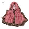 Winter Sexy Leopard Chain Viscose Scarf Wrinkle Pleated Shawls and Wraps Autumn Echarpe Pashmina Bufandas Muslim Sjaal 180*70Cm
