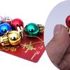 24pcs Miniature Balls Decor Christmas Tree Hanging Pendant Lightweight Festive Nament For Holiday Home Garden Party Decoration