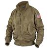 New Men's Pilot Jacket Air Force MA1 Baseball Jacket Men Spring Autumn Casual Youth Trend Military Fan Stand Collar Jackets