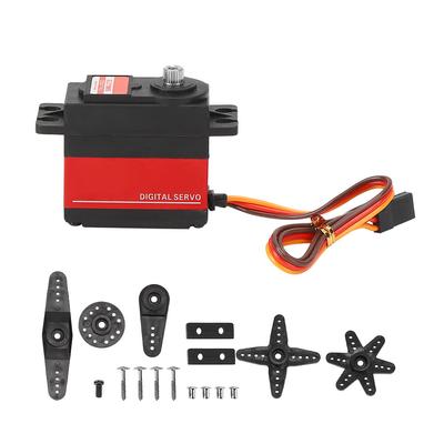 PDI‑6221MG Servo 20KG Accessoire de Remplacement Amélioré pour Modèle de Drone RC Noir