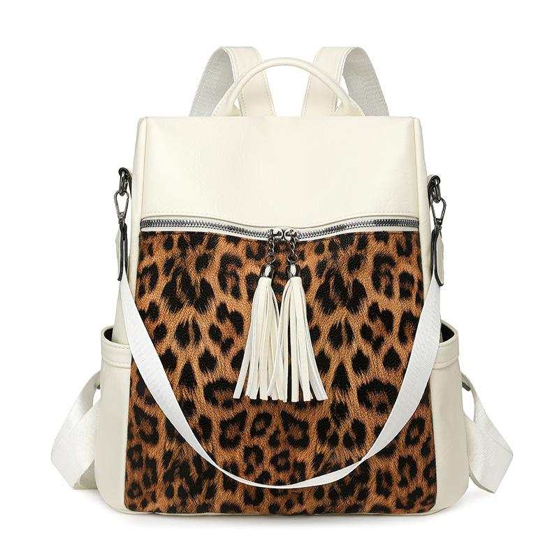 Women's Multi-functional Leopard Shoulder Bag