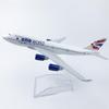 16CM Russian Intercontinental Airlines 747 Alloy Aircraft Model