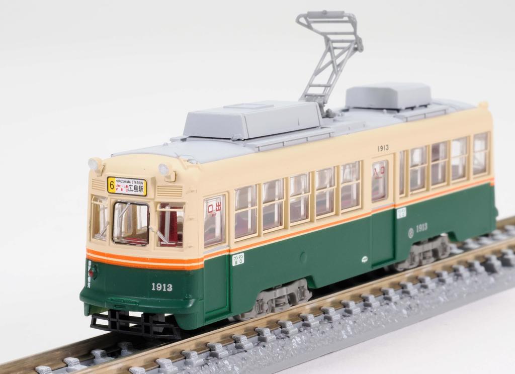 TOMYTEC Railway Collection Tetsuro Hiroshima Electric Railway 1900 Series 1913 Diorama Supplies 337799 No.