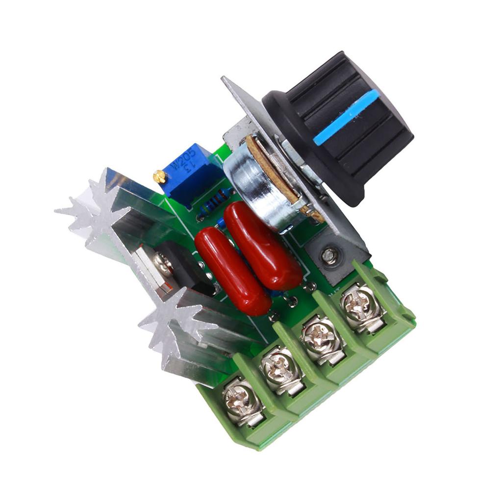 2000W AC Motor Drehzahlregler 50‑220V 25A Einstellbarer Motor-Drehzahlregler Spannungsregler