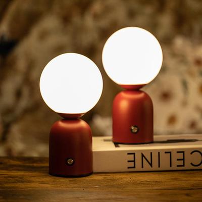 Lámpara de mesa LED tipo C, luz nocturna recargable para dormitorio, PC, escritorio, decoración, lámpara de escritorio, iluminación para sala de estar