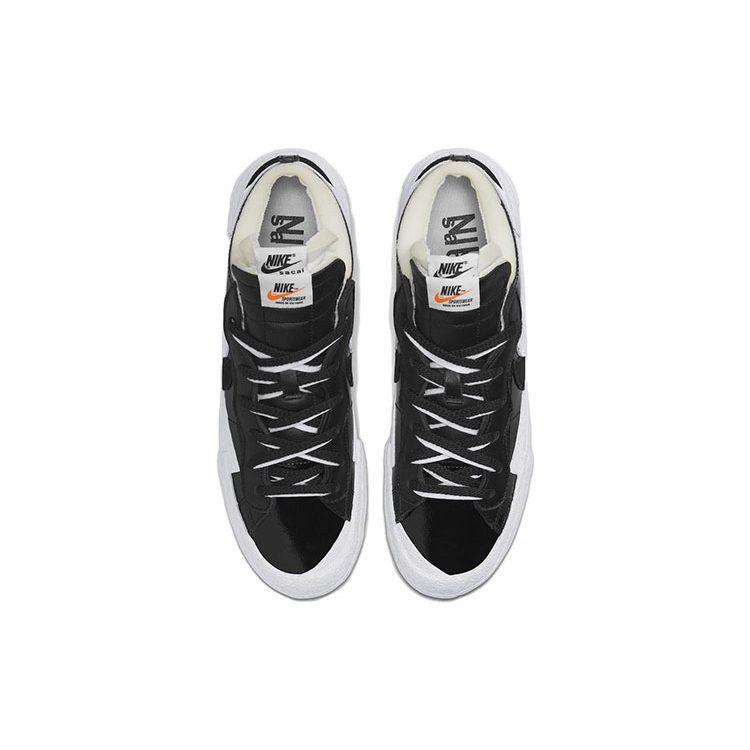Nike X Sacai Blazer Low 'Siyah Rugan' DM6443-001