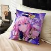 Megurine Luka Cartoon Pillow Cover for Bedroom Room and Living Room Sofa Decorative Cushion Cover