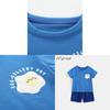 Boys Summer Cotton Pajama Set With Cartoon Pattern For Kids Bedroom Lounge