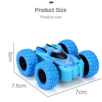 Kids Dual-Sided Inertia Rolling Car Toy Anti-Collision All-Terrain Vehicle for Children Toys