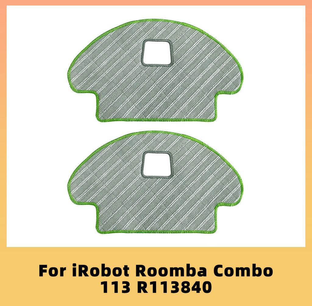 Replacement Main Brush Side Brush Hepa Filter Mop Cloths Rag For iRobot Roomba Combo R113840 Robot Vacuum Cleaner Spare Parts