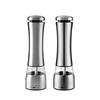 Dual Stainless Steel Pepper and Salt Grinder, Ceramic Core