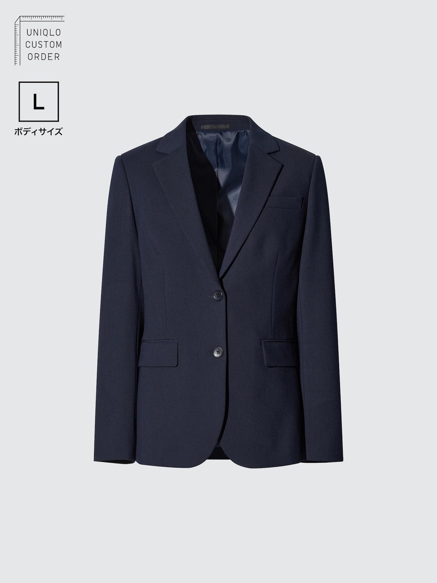 

UniqLo Stretch TaiLored Jacket L 69 NAVY/66