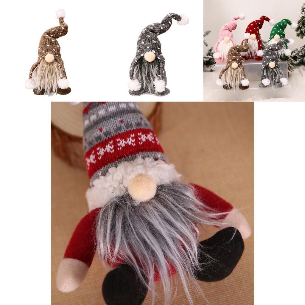 Festive Christmas Gnome Plush Santa Doll For Joyful Holiday Decorations