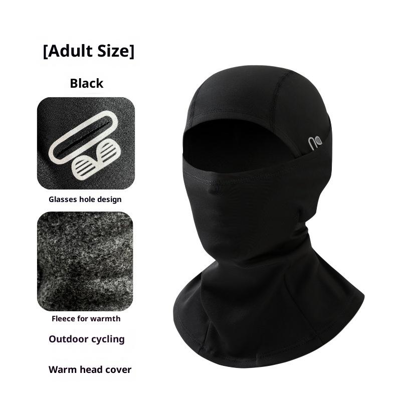 

Термальная зимняя балаклава для велоспорта, маска на все лицо, теплая для занятий спортом на открытом воздухе, мотоциклетная, для лыж, рыбалки, охоты, теплая ветрозащитная шапка-капюшон A