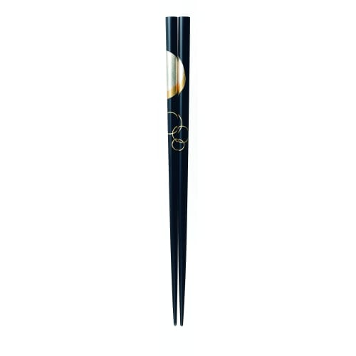 Issou Chopsticks Wajima Lacquer Yoimachizuki Made In Japan Lacquer Natural Wood 22.5cm