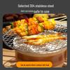 Round 304 Stainless Steel BBQ Grill Net
