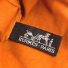 HERMES Amedaba PM Tote Bag Hand Bag Leather/Canvas Orange