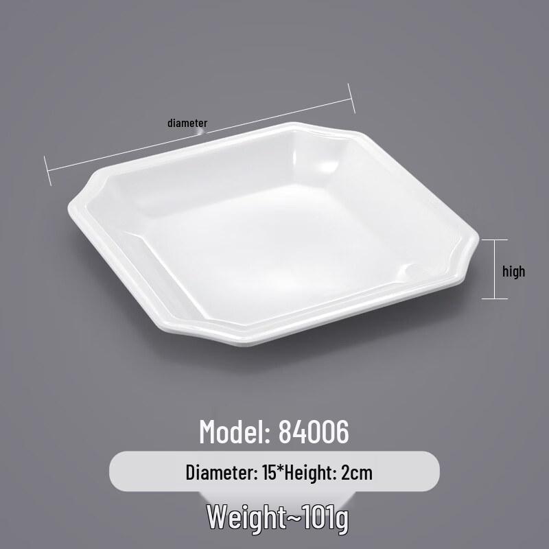A5 Melamine Commercial Serving Plate