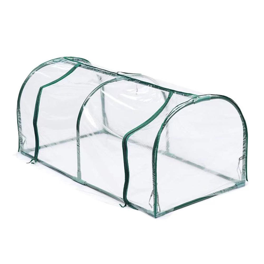 With Cover Provide Outdoor Cover Heat Preservation Flower Bed Galvanized Garden Bed Garden Greenhouse Package Content