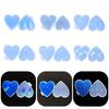 Shiny Light and Shadow Ornaments Silicone Epoxy Keychain Mold DIY Earrings Pendant Jewelry for Valentine Gift Crafts