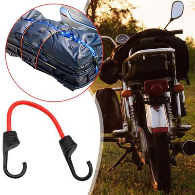 Motosiklet Elastik Bagaj Rafı Kancalı Ayarlanabilir Halat Bagaj Sabitleme Motosiklet Bağlama Kemeri Elastik Kargo Aksesuarları C0H8