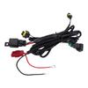 Fog Light Switch Wiring Kit 16AWG Thickened Wire Core 40A 4 Pin Relay Replacment for Fit HR-V Ridgeline Passport Clarity