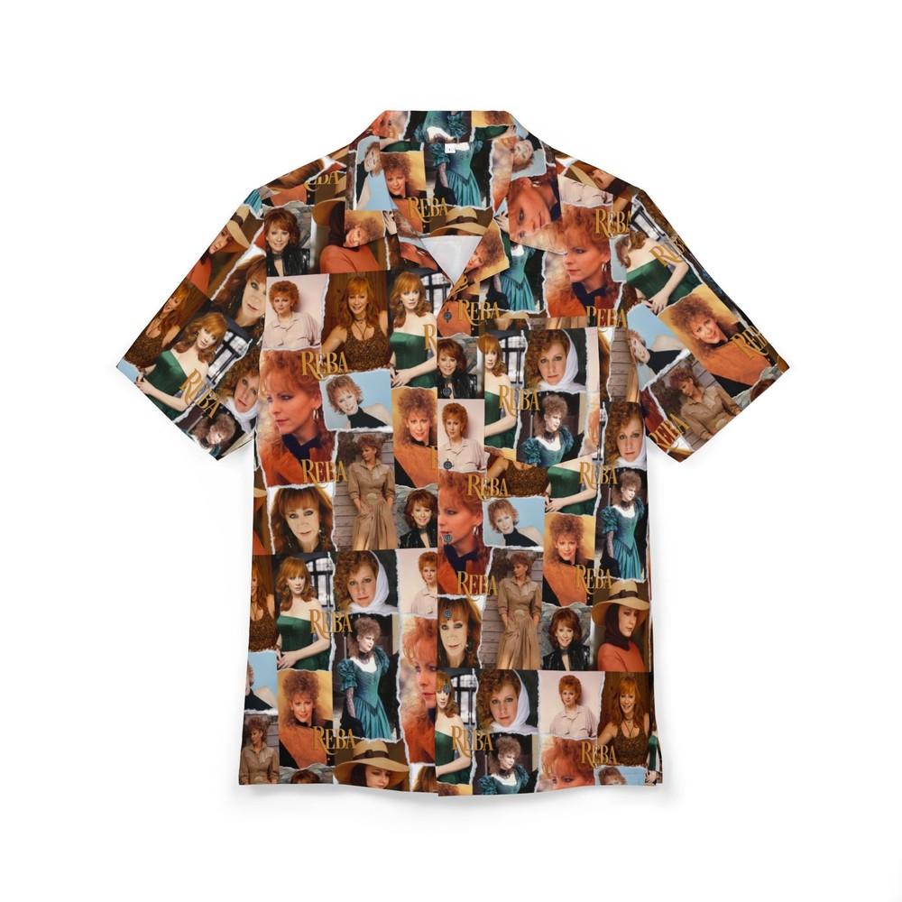 Reba McEntire Unisex Hawaiian Shirt, Music Fan Gift, Button-Down Top, Country Unisex T-Shirt XL
