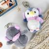 Fun Scarf Penguin Plush Keychain With Adorable Design Ideal For Surprises Birthday