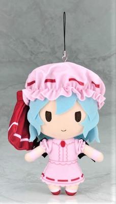 Touhou Remiria Mini plyšová hračka Dárek Oficiální zboží s popruhem a zavíracím špendlíkem