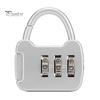 3 Digit Combination Password Lock Easy To Use Multipurpose Backpack Padlock Portable Mini Carrying Password Lock
