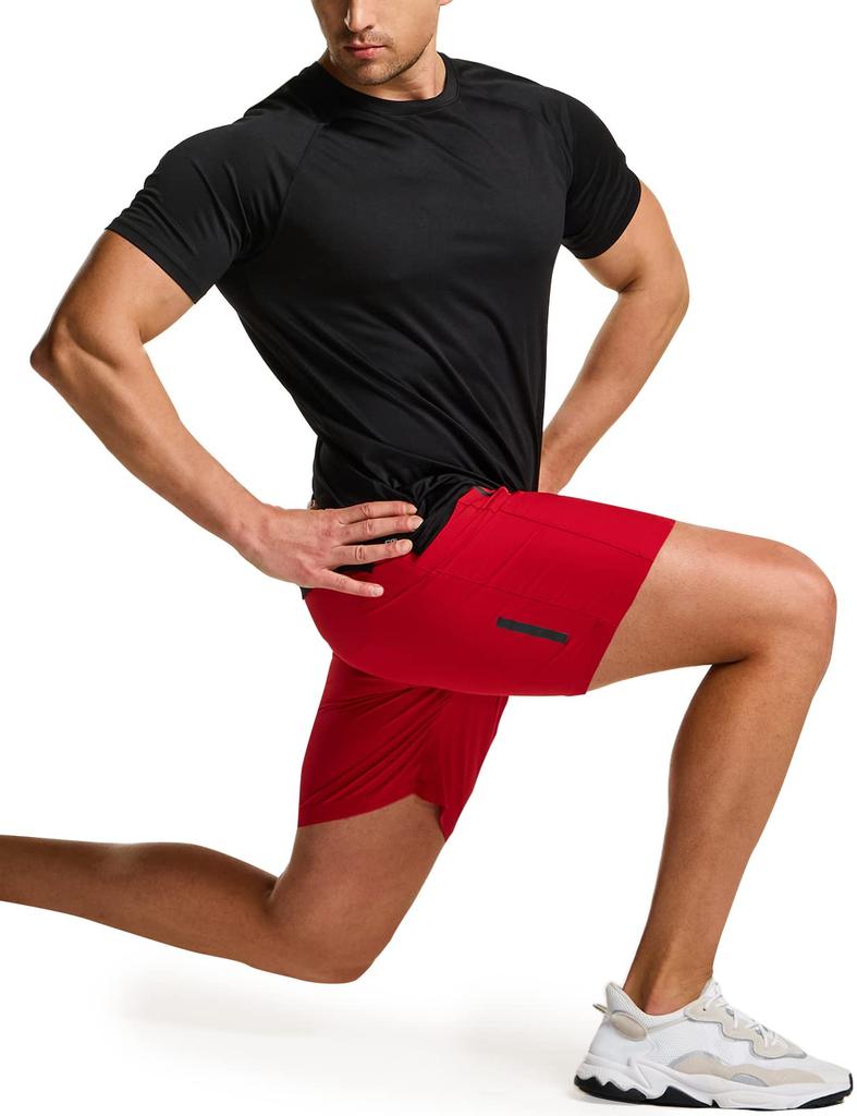 Stretch Jersey Shorts with UV Perfect for Outdoor and Men's Lightweight, Quick-Drying, Protection, Activities, Climbing, Sports, Hiking, Camping,