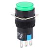 5PCS Momentary Push Button Switch LA16‑11 AB6‑M AC 250V 3A DC 30V 5A Round Button Switch