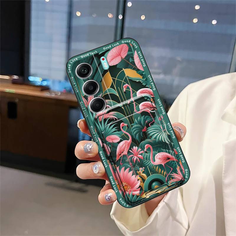 protective Dirt-resistant Phone Case For Tecno Camon40 4G/CM5 Card bag Waterproof Cute Anti-dust Shockproof Durable TPU