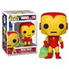 Figurine - FUNKO - Iron Man - Size 9 Cm - Multicolore - Marvel Licence