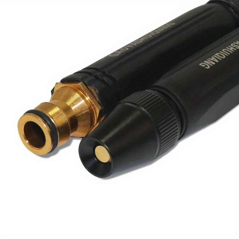 

1 шт. Водяной пистолет высокого давления Бытовой Вода для мойки автомобиля Черная насадка для мойки автомобиля Алмазная вода Поливной шланг Пистолет для мойки автомобиля Pacifier-1PC чёрный