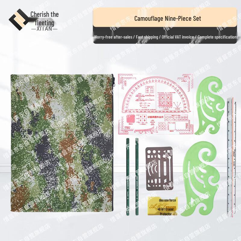 Military Map Reading  Topography Drawing Tool Set
