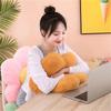 35cm Stuffed Five Petal Flower Cushion Girly Room Decor Sunflower Pillow Bay Window Pink Flower Sit Bedroom Seat Pillow