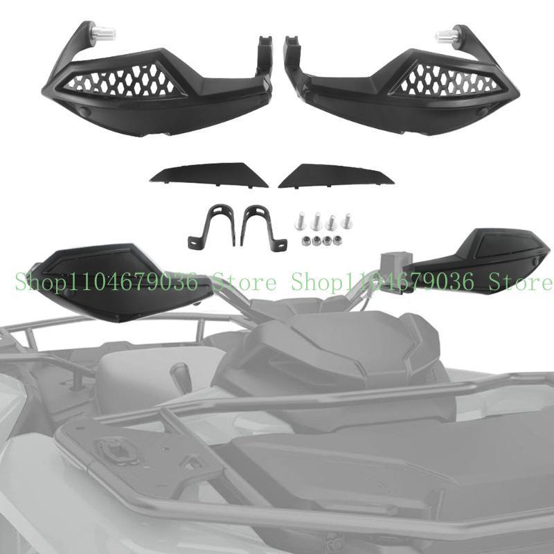 ATV Hand Guard Handlebar Guard Protectors for Can 450 500 650 800 Wind Deflector Handguards Handlebar Accessory