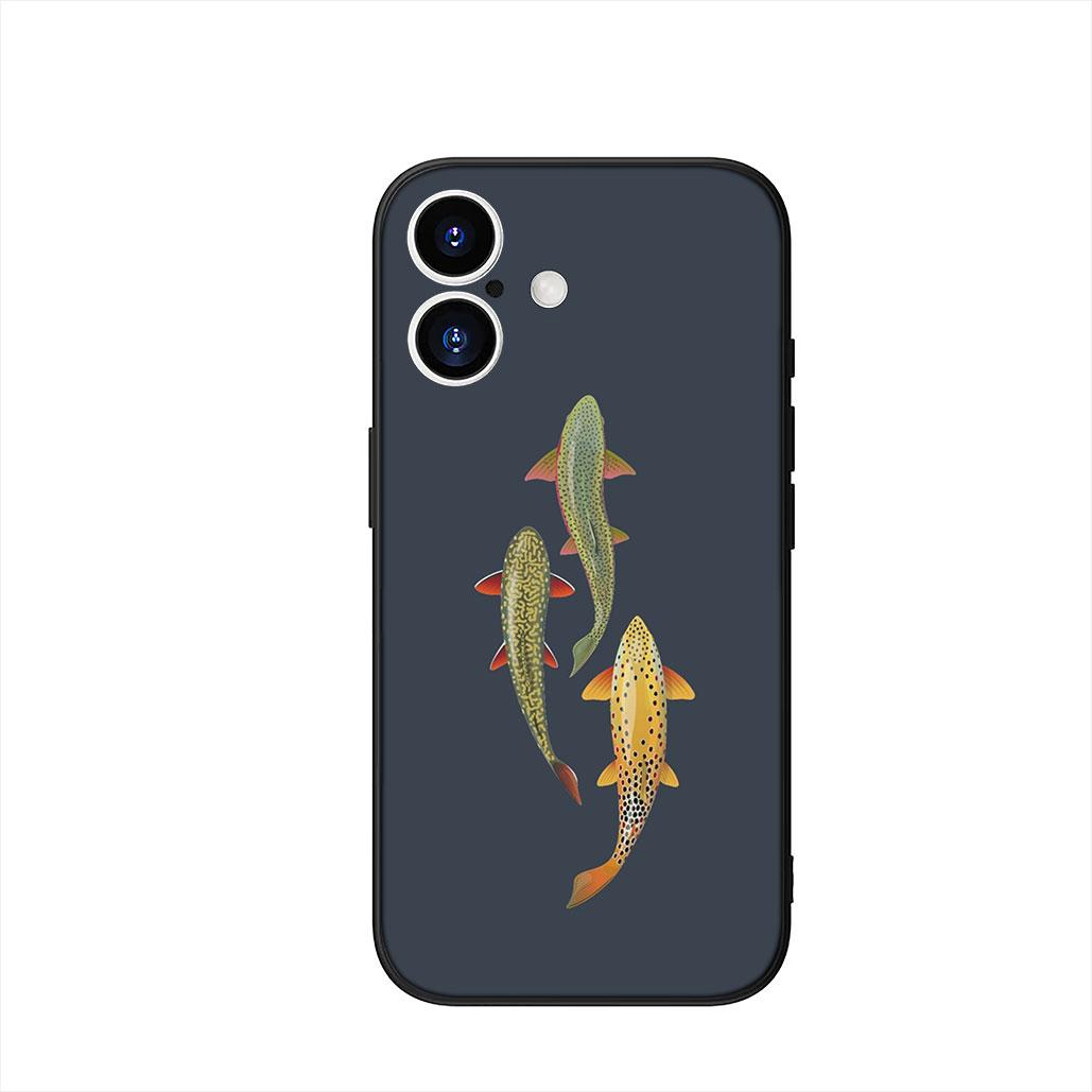 

for Samsung Galaxy A55 A54 A25 A36 A17 A26 A35 A33 A34 A14 A37 S8 S9 S20 S21 FE S10 Plus Case Fly Trout Carp Fishing Rod Fish Galaxy A14