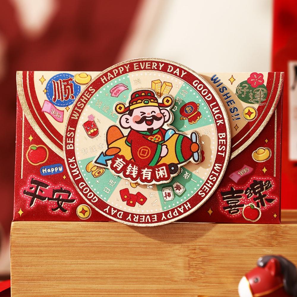 Paper 2026 Horse Year Red Envelope Cartoon Design New Year Money Envelope  Kids Gifting