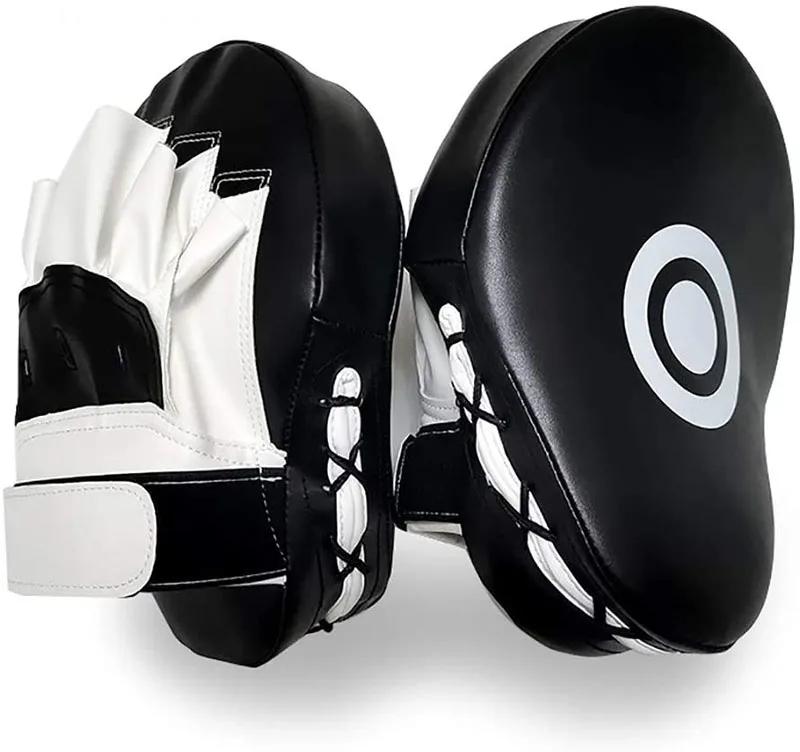 1/2Pcs Curved Boxing Bag Boxing Equipment Focus Punching Bags For Taekwondo Muay Thai Karate Adults Kids PU Training Paws Pads